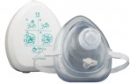 CPR Mask, 02 inlet, case