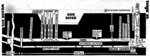 Diagram of the disaster. The Telegram, March 24, 1960.